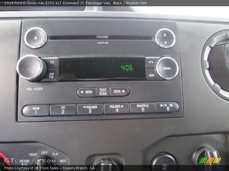 Black / Medium Flint 2014 Ford E-Series Van E350 XLT Extended 15 Passenger Van