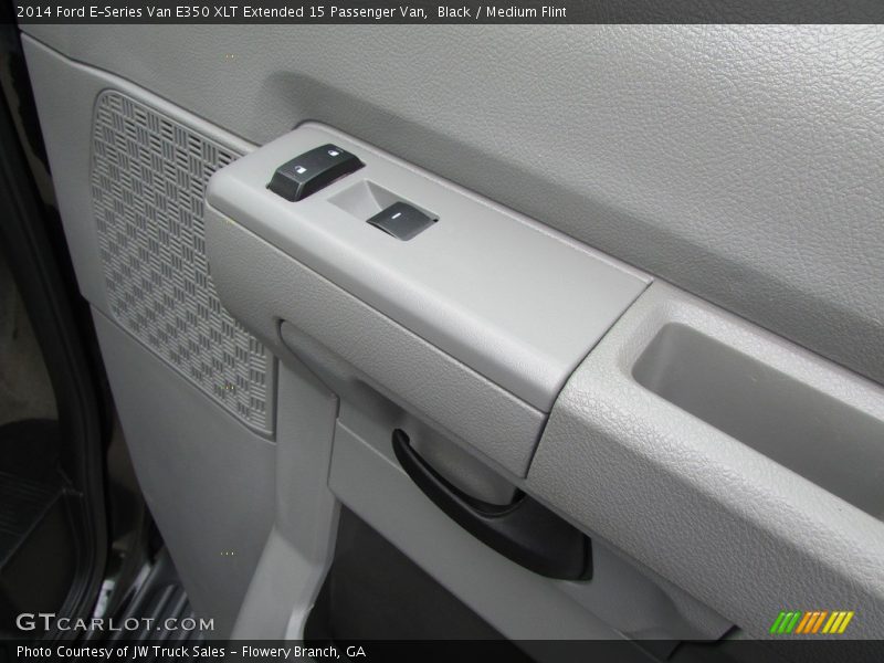 Black / Medium Flint 2014 Ford E-Series Van E350 XLT Extended 15 Passenger Van