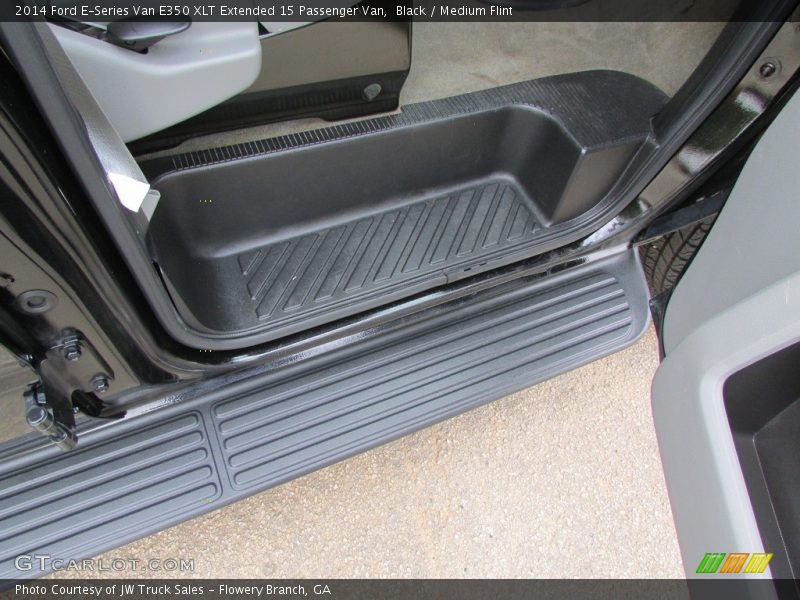 Black / Medium Flint 2014 Ford E-Series Van E350 XLT Extended 15 Passenger Van