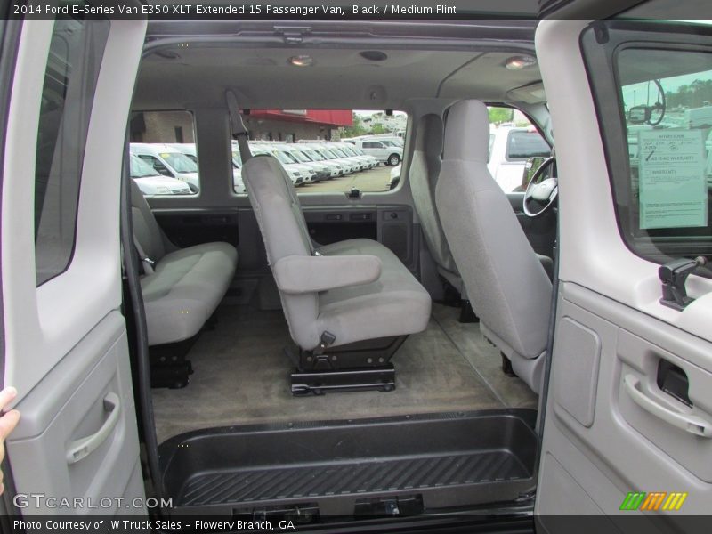 Black / Medium Flint 2014 Ford E-Series Van E350 XLT Extended 15 Passenger Van