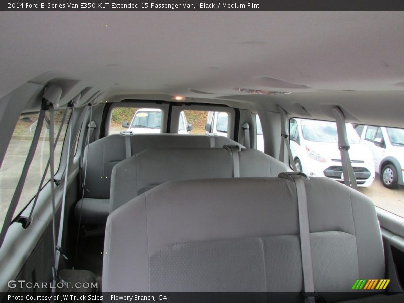 Black / Medium Flint 2014 Ford E-Series Van E350 XLT Extended 15 Passenger Van