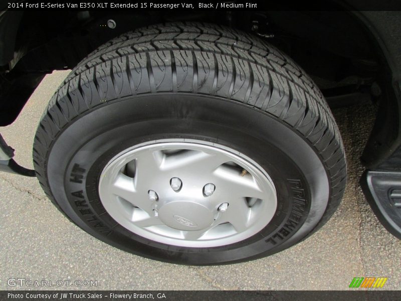 Black / Medium Flint 2014 Ford E-Series Van E350 XLT Extended 15 Passenger Van