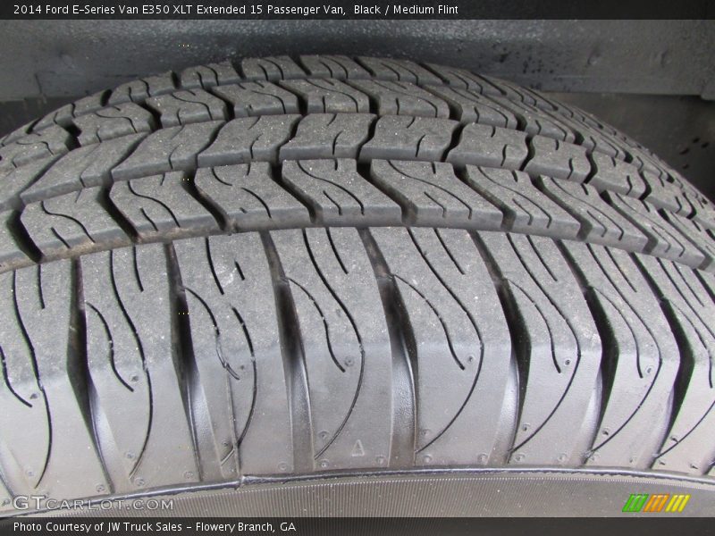 Black / Medium Flint 2014 Ford E-Series Van E350 XLT Extended 15 Passenger Van