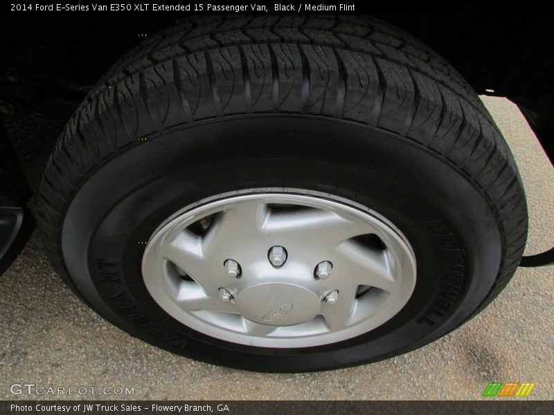 Black / Medium Flint 2014 Ford E-Series Van E350 XLT Extended 15 Passenger Van