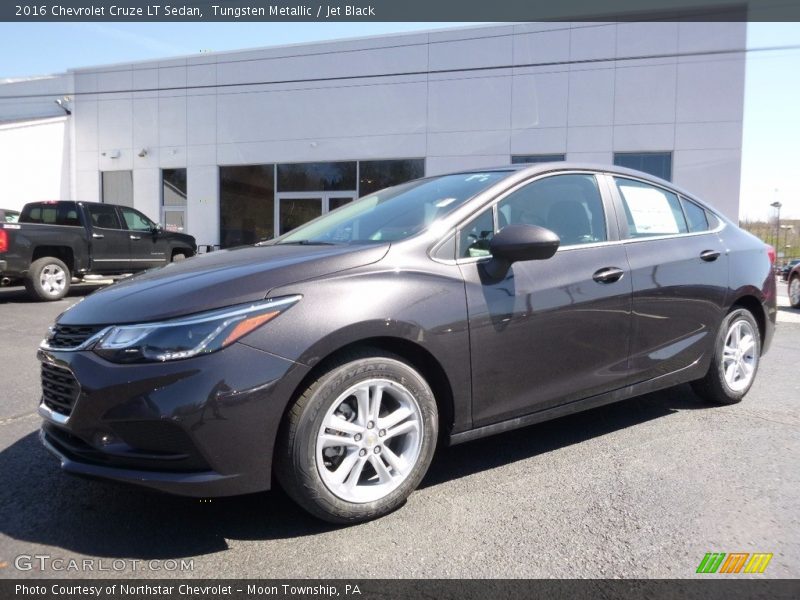 Tungsten Metallic / Jet Black 2016 Chevrolet Cruze LT Sedan