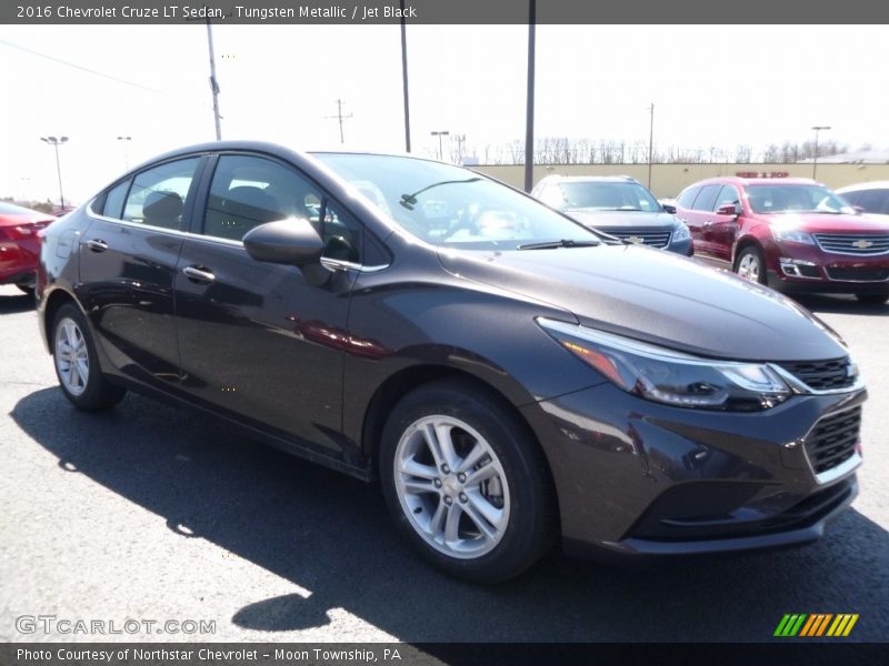 Tungsten Metallic / Jet Black 2016 Chevrolet Cruze LT Sedan