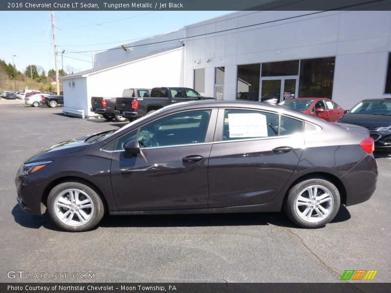 Tungsten Metallic / Jet Black 2016 Chevrolet Cruze LT Sedan