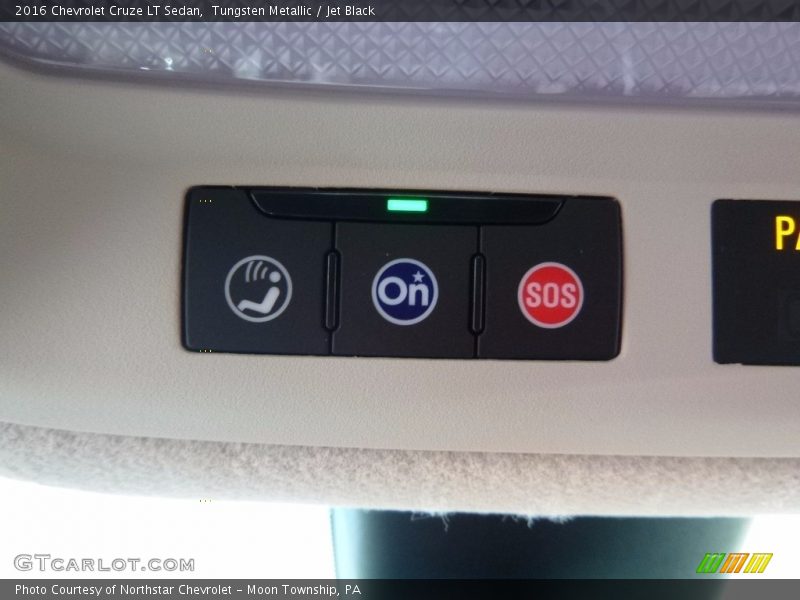 Tungsten Metallic / Jet Black 2016 Chevrolet Cruze LT Sedan