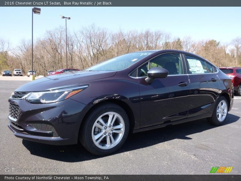 Blue Ray Metallic / Jet Black 2016 Chevrolet Cruze LT Sedan