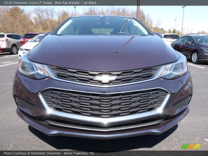 Blue Ray Metallic / Jet Black 2016 Chevrolet Cruze LT Sedan