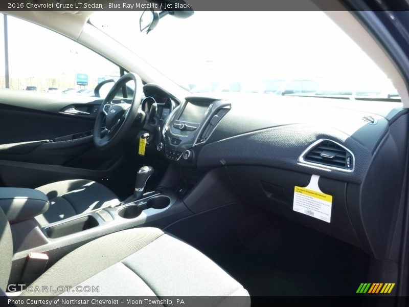 Blue Ray Metallic / Jet Black 2016 Chevrolet Cruze LT Sedan