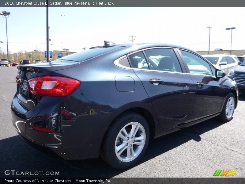 Blue Ray Metallic / Jet Black 2016 Chevrolet Cruze LT Sedan