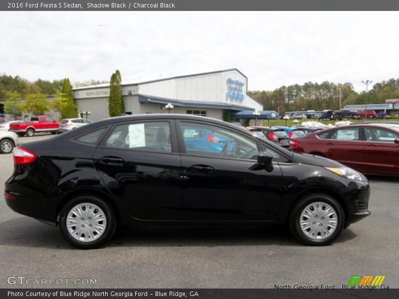 Shadow Black / Charcoal Black 2016 Ford Fiesta S Sedan