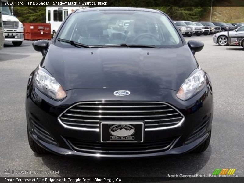Shadow Black / Charcoal Black 2016 Ford Fiesta S Sedan