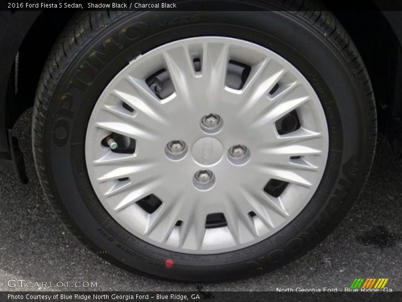 Shadow Black / Charcoal Black 2016 Ford Fiesta S Sedan