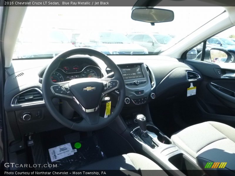 Blue Ray Metallic / Jet Black 2016 Chevrolet Cruze LT Sedan