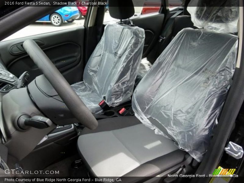 Shadow Black / Charcoal Black 2016 Ford Fiesta S Sedan