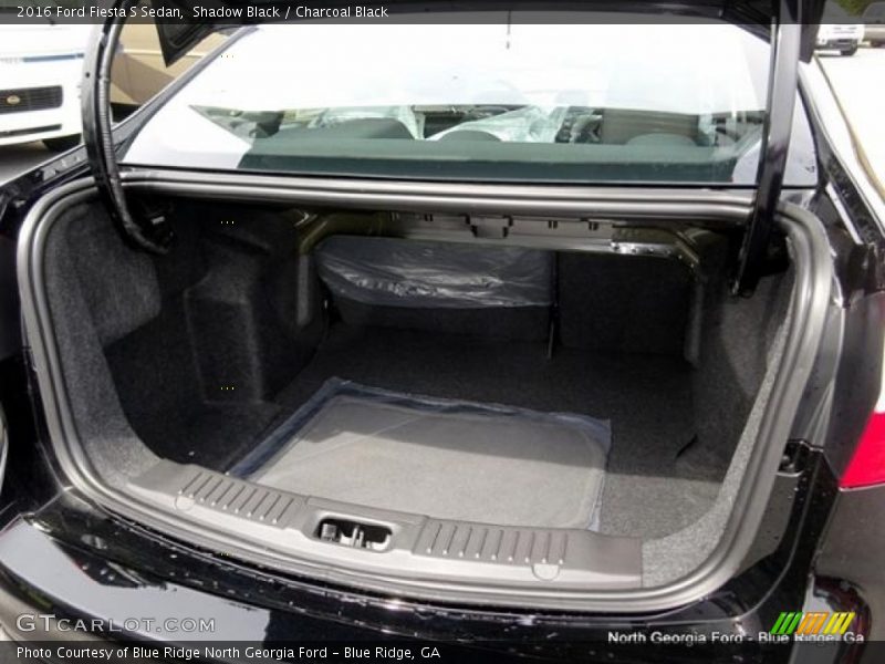 Shadow Black / Charcoal Black 2016 Ford Fiesta S Sedan