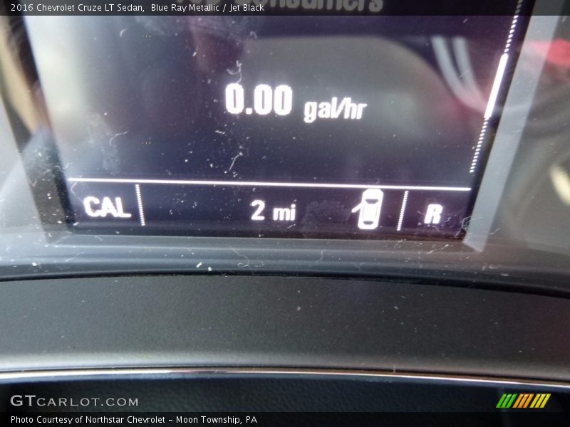Blue Ray Metallic / Jet Black 2016 Chevrolet Cruze LT Sedan