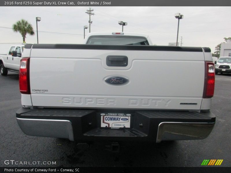 Oxford White / Steel 2016 Ford F250 Super Duty XL Crew Cab