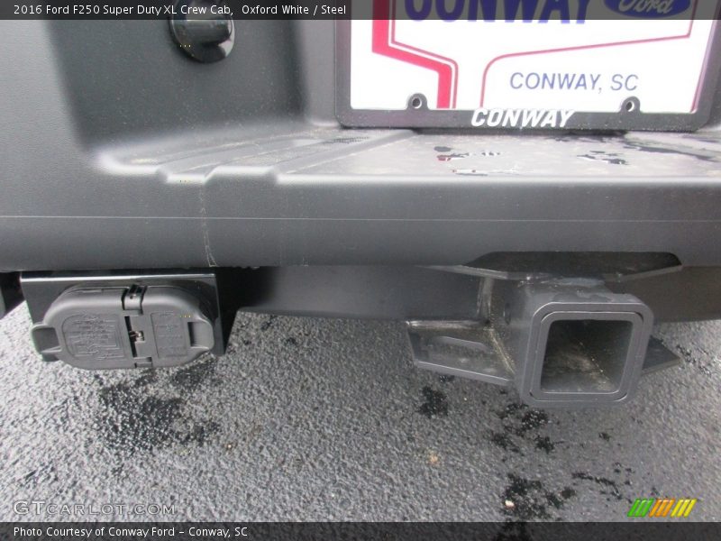 Oxford White / Steel 2016 Ford F250 Super Duty XL Crew Cab