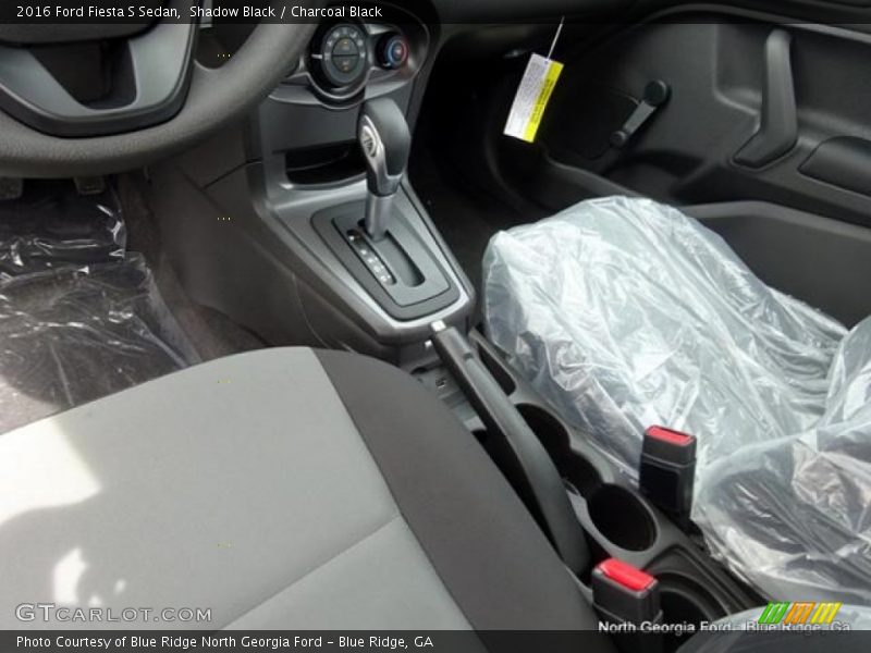 Shadow Black / Charcoal Black 2016 Ford Fiesta S Sedan