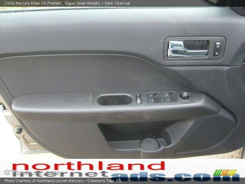 Vapor Silver Metallic / Dark Charcoal 2009 Mercury Milan V6 Premier