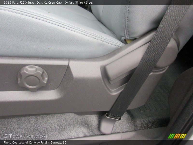 Oxford White / Steel 2016 Ford F250 Super Duty XL Crew Cab