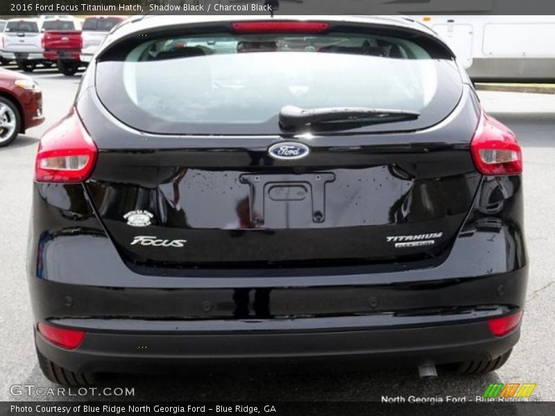 Shadow Black / Charcoal Black 2016 Ford Focus Titanium Hatch