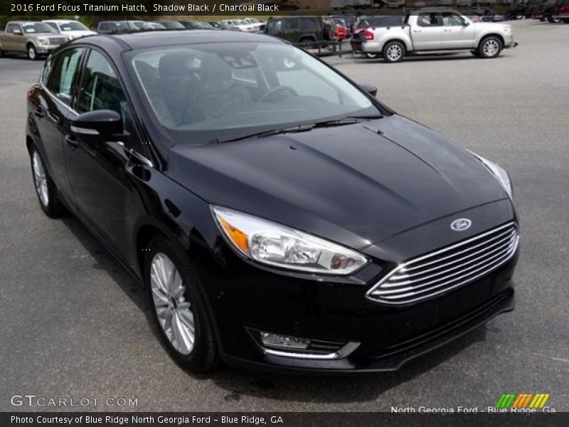 Shadow Black / Charcoal Black 2016 Ford Focus Titanium Hatch