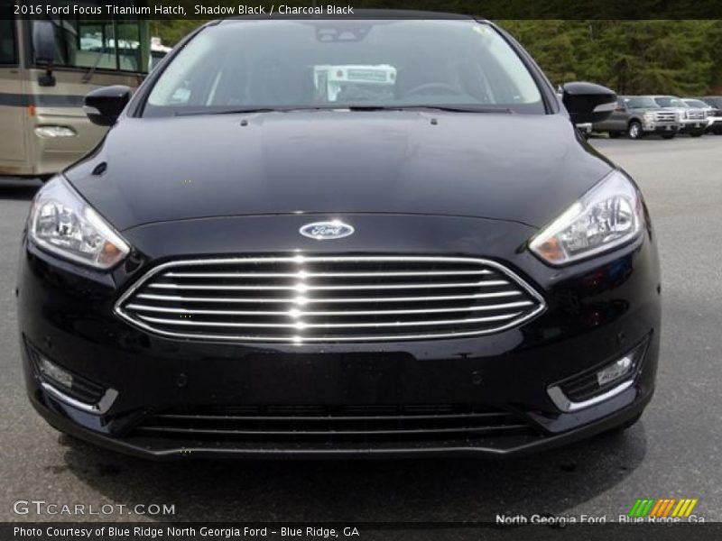 Shadow Black / Charcoal Black 2016 Ford Focus Titanium Hatch