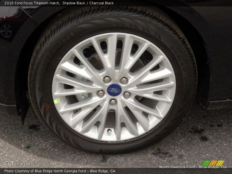 Shadow Black / Charcoal Black 2016 Ford Focus Titanium Hatch