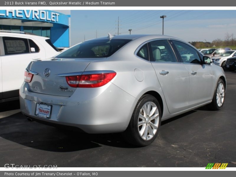 Quicksilver Metallic / Medium Titanium 2013 Buick Verano FWD