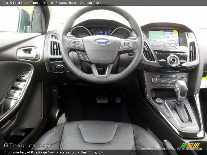 Shadow Black / Charcoal Black 2016 Ford Focus Titanium Hatch