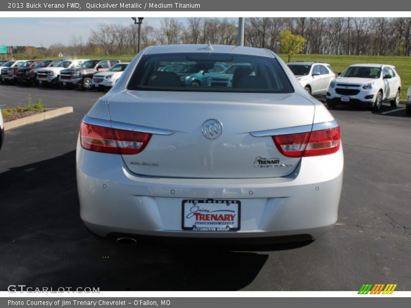 Quicksilver Metallic / Medium Titanium 2013 Buick Verano FWD