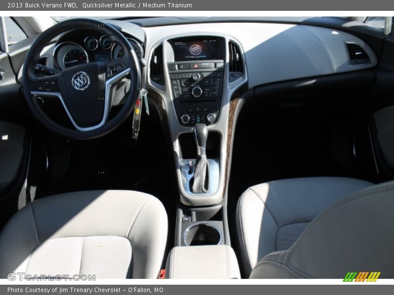 Quicksilver Metallic / Medium Titanium 2013 Buick Verano FWD