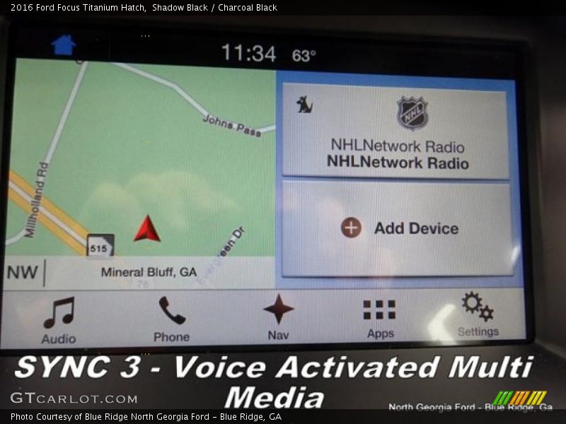 Shadow Black / Charcoal Black 2016 Ford Focus Titanium Hatch