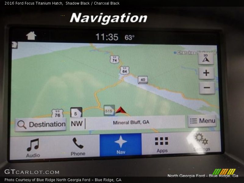 Shadow Black / Charcoal Black 2016 Ford Focus Titanium Hatch