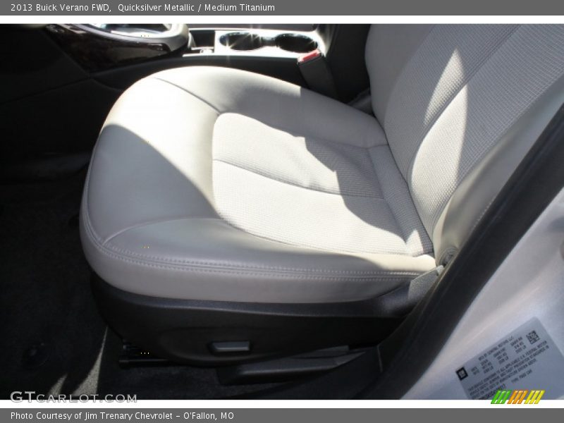 Quicksilver Metallic / Medium Titanium 2013 Buick Verano FWD