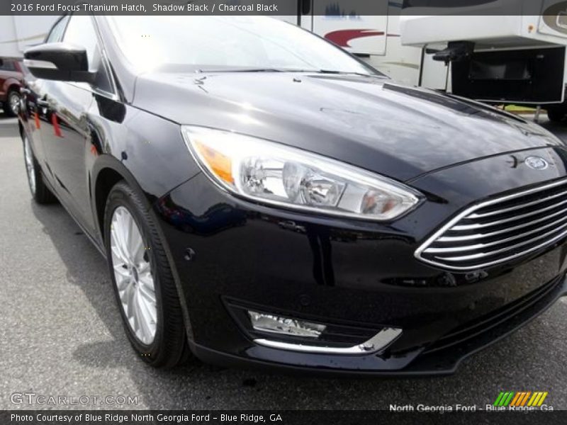 Shadow Black / Charcoal Black 2016 Ford Focus Titanium Hatch