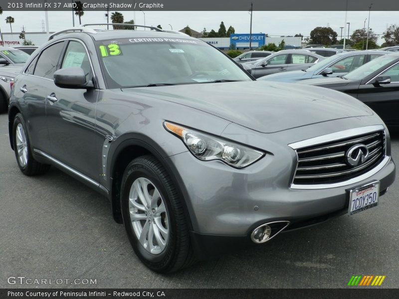 Graphite Shadow / Graphite 2013 Infiniti FX 37 AWD
