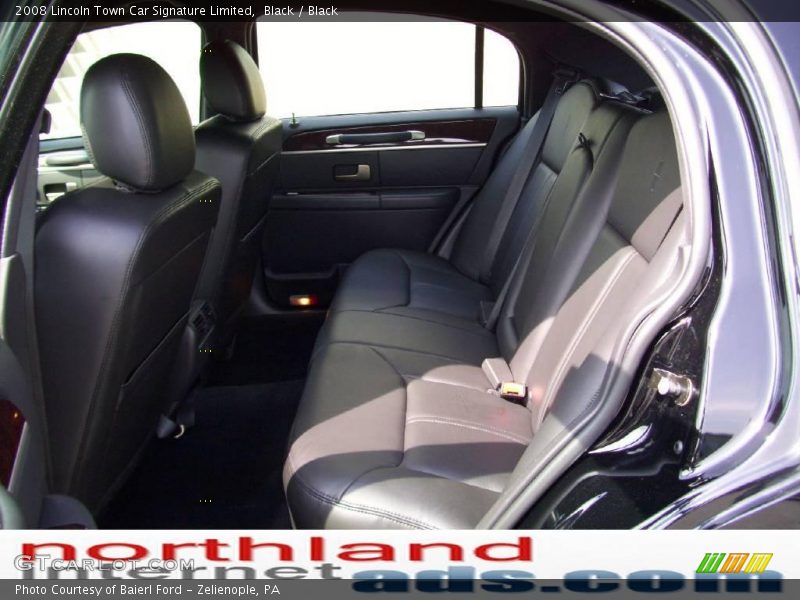 Black / Black 2008 Lincoln Town Car Signature Limited