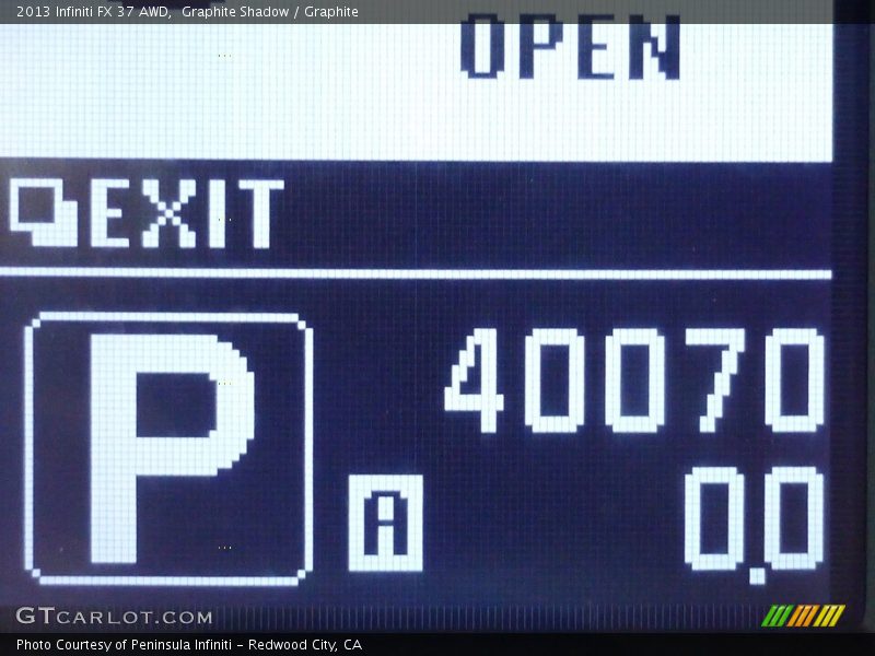 Graphite Shadow / Graphite 2013 Infiniti FX 37 AWD