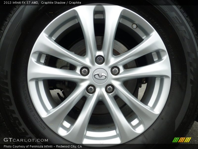 Graphite Shadow / Graphite 2013 Infiniti FX 37 AWD