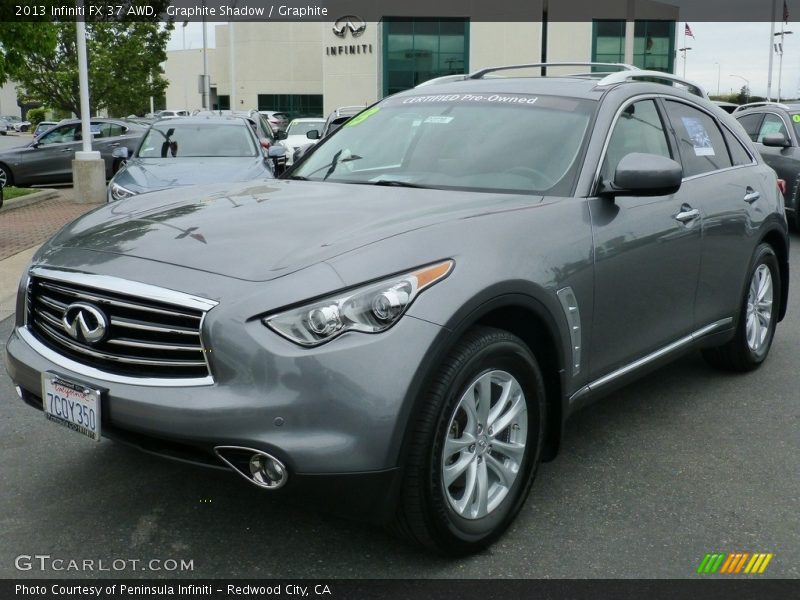 Graphite Shadow / Graphite 2013 Infiniti FX 37 AWD