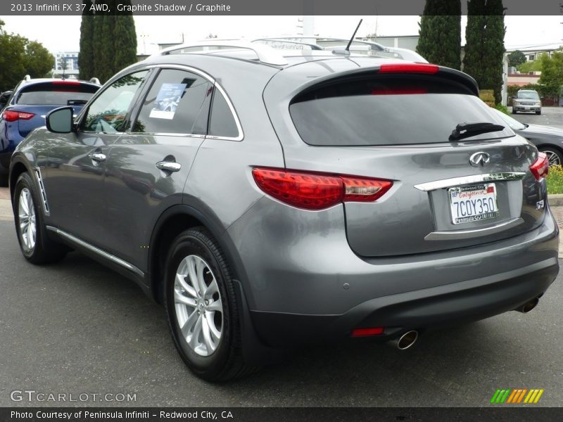 Graphite Shadow / Graphite 2013 Infiniti FX 37 AWD