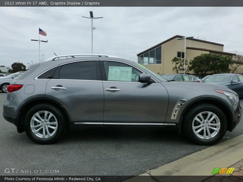 Graphite Shadow / Graphite 2013 Infiniti FX 37 AWD