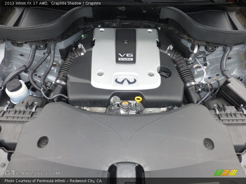 Graphite Shadow / Graphite 2013 Infiniti FX 37 AWD