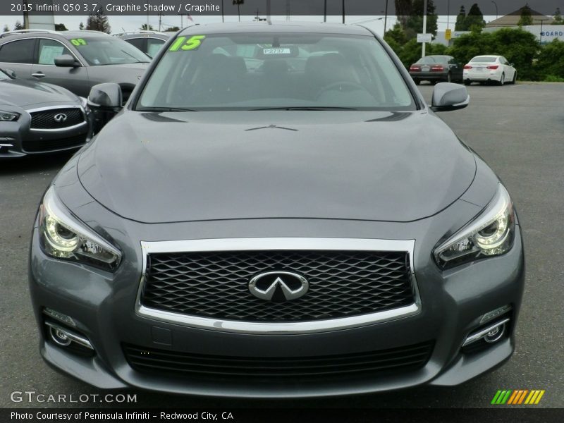 Graphite Shadow / Graphite 2015 Infiniti Q50 3.7