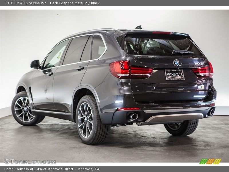 Dark Graphite Metallic / Black 2016 BMW X5 xDrive35d